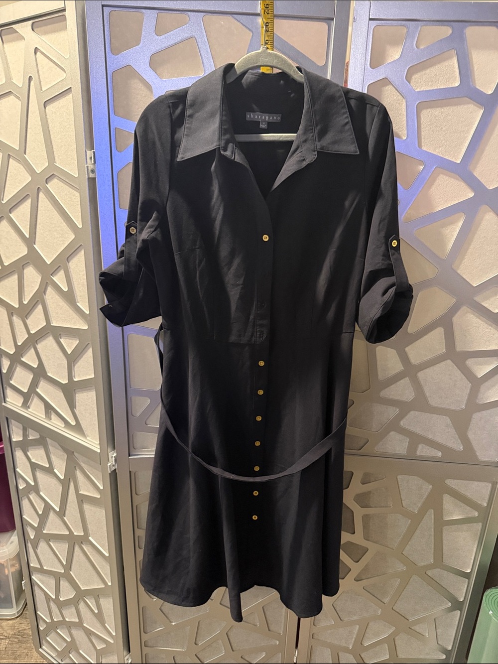 Sharagano Black Blazer with Branded Label